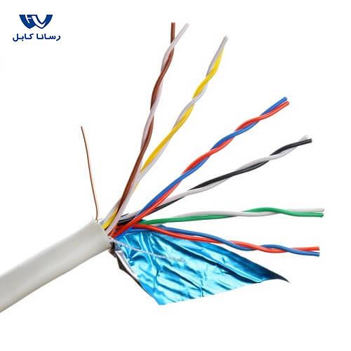 کابل تلفن ۶ زوج ۰۶ هوایی رسانا کابل